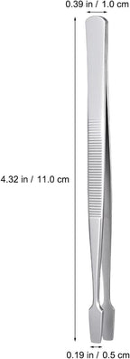 2-Pack Stamp Tweezers Stainless Steel – 4.3” Philately Tools - Image 9