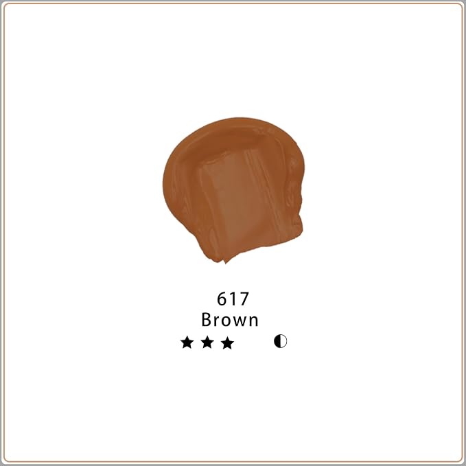 Artecho Brown Acrylic Paint Tubes, Art Craft Paints - Image 2