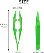 ZIQON 60PCS Plastic Tweezers Beads Tweezers - Image 3