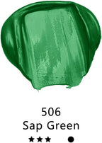Artecho Sap Green Acrylic Paint 1000ml / 33.8 fl oz Pump Dispenser | Large - Image 2