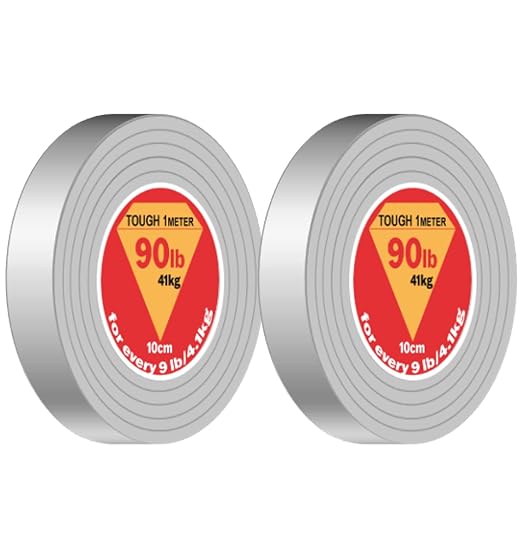 KLAPiT Super Tape Clear Double Sided Heavy Duty Adhesive 40in Enhanced Nano - Image 2