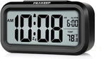 Peakeep Night Light Digital Alarm Clock Battery Operated by PEAKEEP