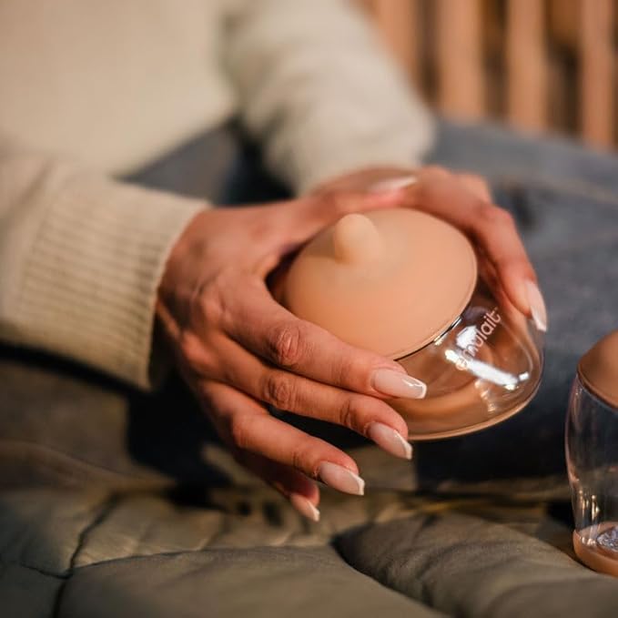 Emulait Anatomy Bottle Breast Shaped Baby Bottle - Light - Shape 1-Responsive Flow Valve