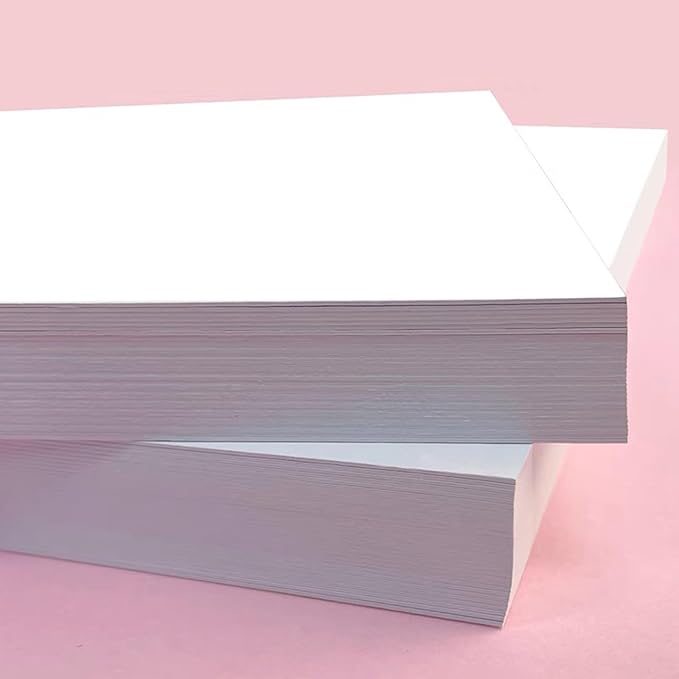 100 Sheets White Cardstock Thick Paper - Image 6