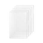 OMTech 10 Pack Clear Acrylic Sheets, 12x8 Inch Plexiglass Sheets by OMTech