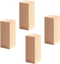 4 Pack Basswood Carving Blocks, DIY Crafts by Unknown