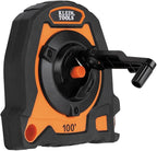 Klein Tools 94100CR Closed Reel Long Tape Measure, 100-Foot Nylon Coated Blade - Image 6