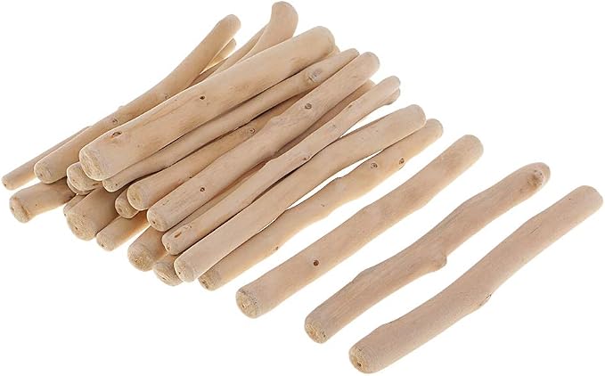 Prettyia 250g 150mm Natural Driftwood Pieces Craft Sticks Small - Image 7