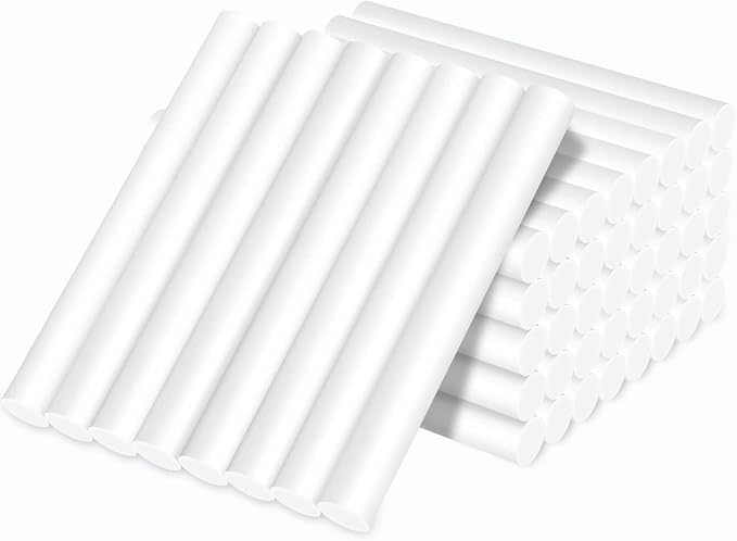Manarty White Hot Glue Sticks Full Size, Adhesive Hot Melt Gluing Sticks by Manarty