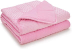 TONGDADA Minky Weighted Blanket | 40''x60'', 10lbs | Cozy and Soft Minky - Image 2