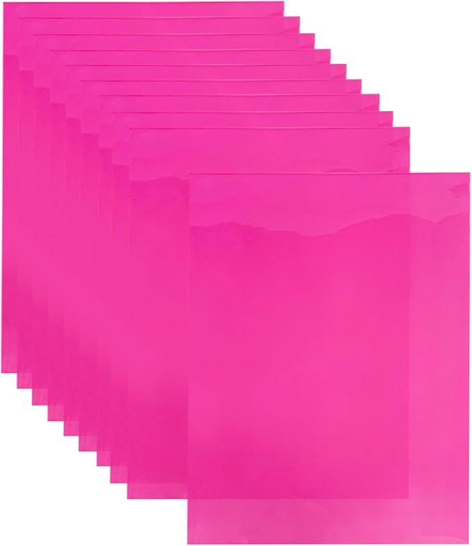 Transparent PVC Faux Leather Sheets, Glossy Waterproof Clear Vinyl Fabric - Image 3