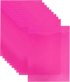 Transparent PVC Faux Leather Sheets, Glossy Waterproof Clear Vinyl Fabric - Image 3