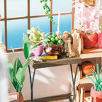 Rolife DIY Miniature House Kit Flower Shop, Tiny House Kit - Image 6