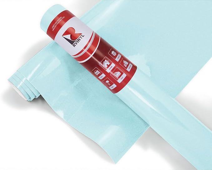 ORACAL 951 Dove Blue Metallic Gloss Permanent Adhesive Vinyl Roll by Rvinyl