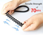 3.28ft – 1/4 inch Motorcycle TPU Wire Loom, Bicycles Flexible Cable Cover - Image 2