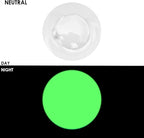 Artecho Neutral Glow in the Dark Acrylic Paint Set, 120ml / 4.05oz | Non-Toxic - Image 2