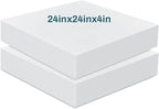 Frienda 2 Pack 4" x 24" x 24"Upholstery High Density Foam Cushion Replacement by Frienda