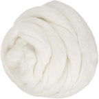 PATIKIL Wool Roving Yarn, 150G/5.3OZ Soft Felting Wool Pure Chunky Roving Yarn by PATIKIL