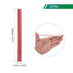 MECCANIXITY 12 Pcs Red Cylinder Sealing Wax Stick Glue Gun Wax Seal Rod Craft - Image 2