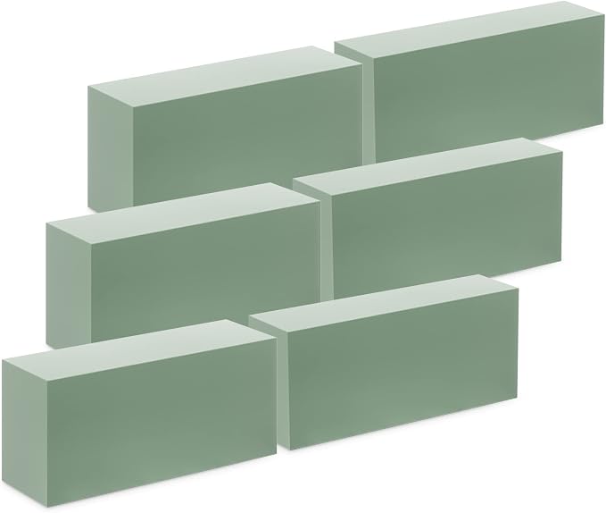 FloraCraft Floral Desert DryFōM 6 Piece Brick 2.6 Inch x 3.4 Inch x 7.8 Inch - Image 3