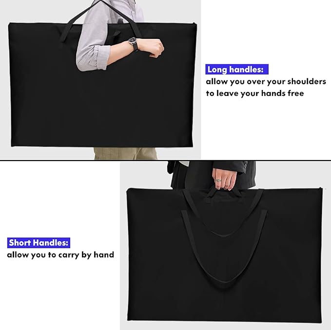ZKOO 24 x 36 Inch Art Portfolio Bag, Large Size Art Case Light Weight - Image 8