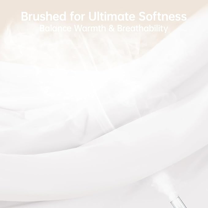 MUXHOMO Full Comforter Sets, All Season Ultra Soft Down Alternative Bedding - Image 3