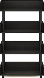 Furinno TURN-N-TUBE 4-Tier Display Shelf, Storage Shelves, Book Shelf, Open - Image 6