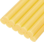 uxcell Mini Hot Glue Sticks for Glue Gun 11mm x 100mm Light Yellow 12pcs by uxcell