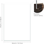 10 Pack Clear Blank Acrylic Sign - Image 2