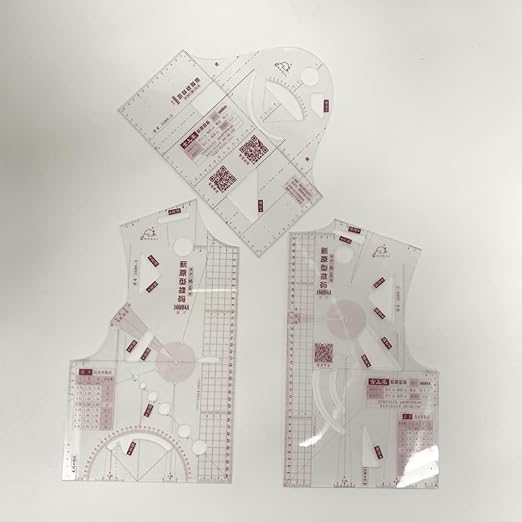YILIANLIN 3X 1:5 Fashion Design Ruler Cloth Design School Student Teching - Image 4