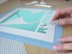 3M Robin Egg Blue Adhesive Craft Vinyl 12in x 10ft - Image 4