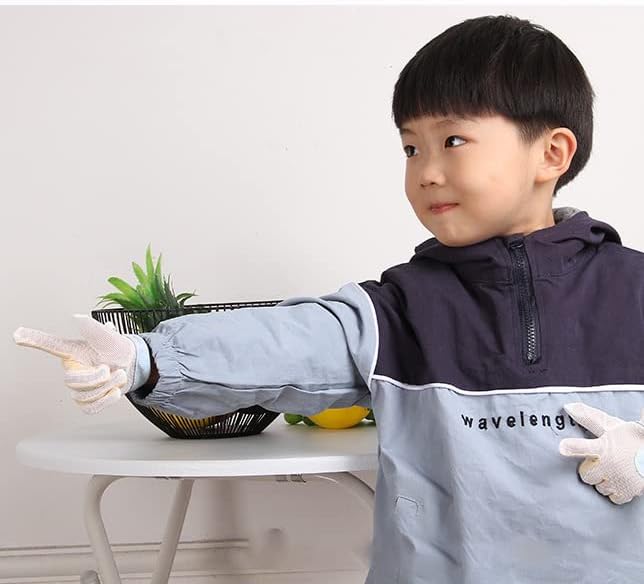 Thumb Sucking Guard Gloves Thumb Guard to Thumb Sucking Stop for Kids Nail Biting Stop and Five Fingers Sucking Stop for Baby (L)