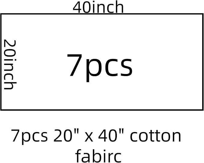 Cotton Fabric DIY Making Supplies Quilting Patchwork Fabric Fat Quarter Bundles - Image 2