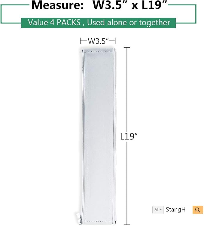 StangH Cable Management Sleeve White - Image 2