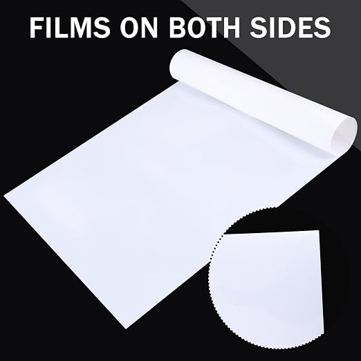 3 PCS Flexible Translucent PE Plastic Sheet 48" x 24" x 1/30'' Milky - Image 5