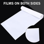 3 PCS Flexible Translucent PE Plastic Sheet 48" x 24" x 1/30'' Milky - Image 5
