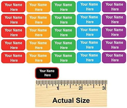 Personalized Name Labels for Kids – 60 Waterproof Peel-and-Stick Labels for - Image 7