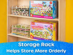 SYNARRY Wooden Puzzles for Toddlers 1-3, 6XSET Puzzles for Toddlers 2-4 - Image 9