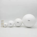 Crafjie 4 Inch Foam Balls, Polystyrene Foam Balls - Image 2