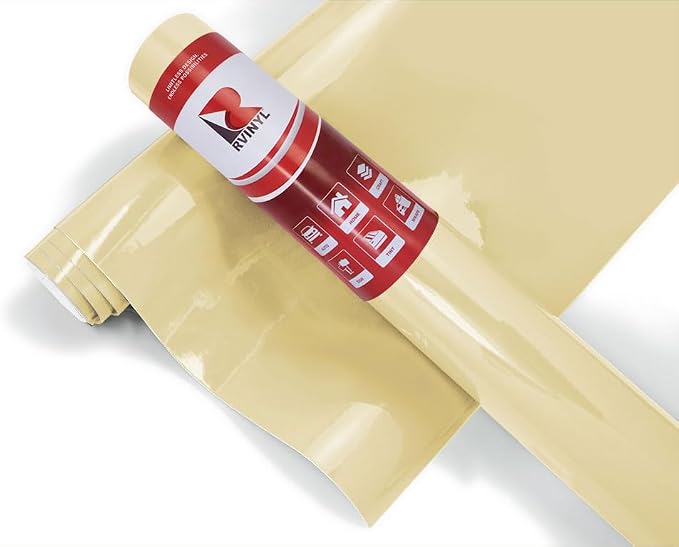 3M 7125 Fawn Gloss Permanent Adhesive Vinyl Roll by Rvinyl