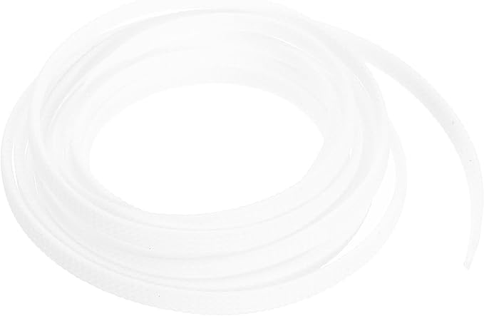 uxcell PET Expandable Sleeving 10ft 1/4" White Cable Management Sleeve Cord by uxcell