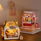 DIY Mini House Building Miniature Kit Milkbox, Miniverse Lifestyle Bookshelf - Image 8
