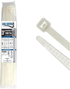 Kable Kontrol Heavy Duty Cable Zip Ties 50 Pcs 28 Inch, Natural White, 175 Lbs by KABLEKONTROL%C2%AE