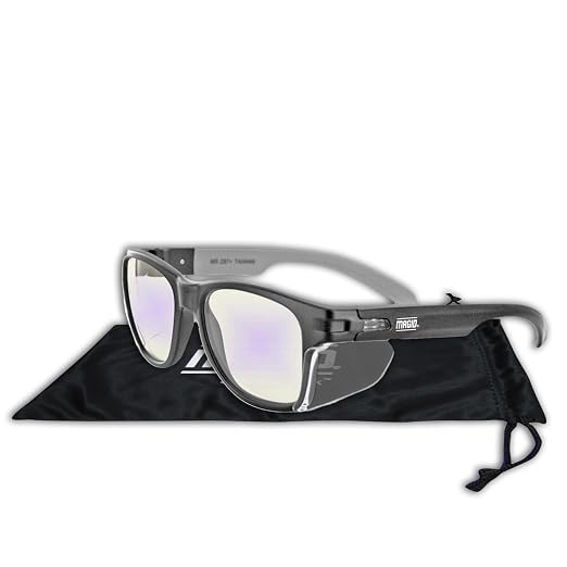 MAGID Y50 Safety Glasses for Construction | Black Frame — 72-Pack, ANSI Z87.1+ - Image 3