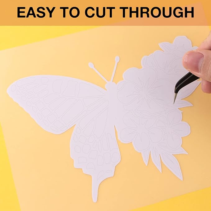 HTVRONT White Permanent Vinyl, Silhouette, Cameo Cutters, Scrapbooking - Image 3