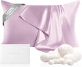 THXSILK Silk Pillowcase for Hair and Skin, 100% Mulberry Silk Bed Pillowcase 22 by THXSILK