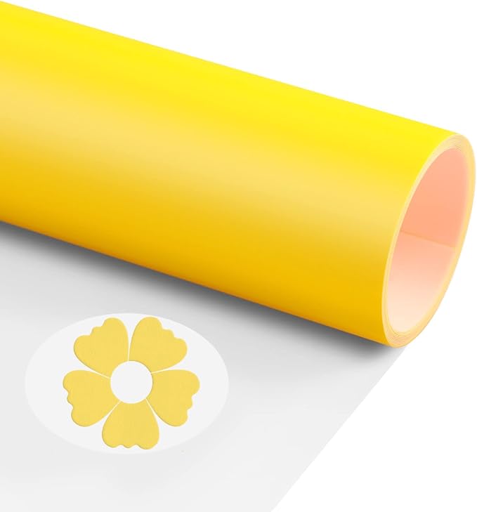TransWonder Puff Vinyl Heat Transfer Yellow by TransWonder