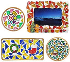 500g Mixed Color Irregular Crystal Mosaic Tiles, Tiny Mosaic Tile DIY Hobbies - Image 4