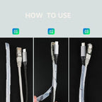 Spiral Cable Wrap - 33 Ft 5/16" Cable Management Sleeve Organizer - Image 5