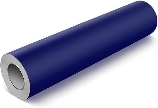 VViViD DECO65 Dark Blue Matte Permanent Adhesive Craft Vinyl by VVIVIDVINYL